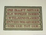 Spreuk in de gang
<br/>
Gert-Jan Lobbes, 2017